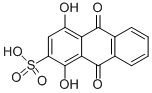 Structure of 1,4-Dihydroxyanthraquinone-2-sulfonic acid
