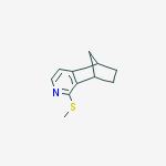1-(Methylthio)-5,6,7,8-tetrahydro-5,8-methanoisoquinoline结构式