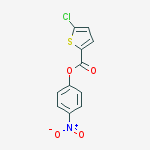 Structure of 4-Nitrophenyl 5-chlorothiophene-2-carboxylate