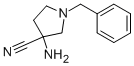 Structure of 3-Amino-1-benzyl-3-cyanopyrrolidine