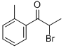 Structure of 2-bromo-1-(2-methylphenyl)propan-1-one