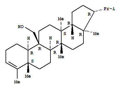 D:A-Friedo-B':A'-neogammacer-3-en-25-ol结构式