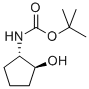 Structure of (1S,2S)-trans-N-Boc-2-aminocyclopentanol