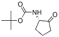 Structure of CARBAMIC ACID (2-OXOCYCLOPENTYL)-,TERT-BUTYL ESTER,(S)-