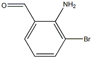 2-氨基-3-溴苯甲醛结构式