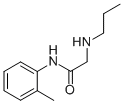 N-(2-METHYLPHENYL)-2-(PROPYLAMINO)ACETAMIDE结构式