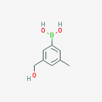Structure of 3-(HYDROXYMETHYL)-5-METHYLPHENYLBORONIC ACID