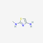 N2-methylthiazole-2,4-diamine结构式