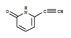 Structure of 2-1H-PYRIDINONE,6-ETHYNYL-