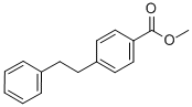 BENZOIC ACID,4-(2-PHENYLETHYL)-,METHYL ESTER结构式