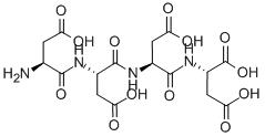 Structure of H-ASP-ASP-ASP-ASP-OH