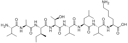 Structure of CALCIUM-LIKE PEPTIDE