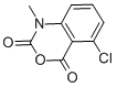 Structure of 6-chloro-1-methyl-2H-3,1-benzoxazine-2,4(1H)-dione