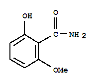 Benzamide, 2-hydroxy-6-methoxy-结构式