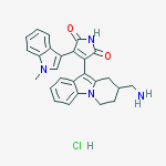 Structure of Bisindolylmaleimide X HCl