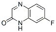 Structure of 2(1H)-Quinoxalinone,  7-fluoro-