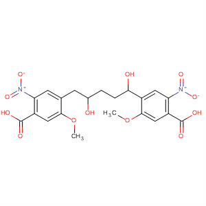 Benzoic acid, 4,4'-[1,5-pentanediylbis(oxy)]bis[5-methoxy-2-nitro-结构式