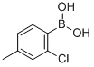 Structure of 2-CHLORO-4-METHYLPHENYLBORONIC ACID PINACOL ESTER
