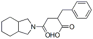 Structure of [2(S)-cis]-Octahydro-gamma-oxo-alpha-(phenylmethyl)-2H-isoindole-2-butanoic acid