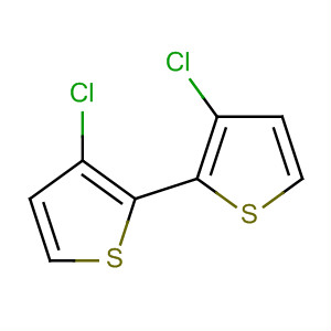 Structure of 2,2'-Bithiophene, 3,3'-dichloro-