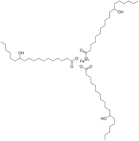 12-Hydroxystearic acid ferric salt结构式