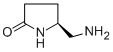 Structure of (S)-5-AMINOMETHYL-PYRROLIDIN-2-ONE