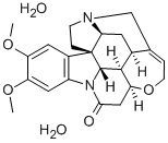 Structure of BRUCINE DIHYDRATE