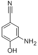 Structure of 2-AMINO-4-CYANO-PHENOL
