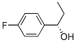 Structure of Benzenemethanol, a-ethyl-4-fluoro-, (aS)-