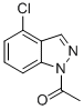 Structure of 1-(4-Chloro-1H-indazol-1-yl)ethanone