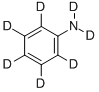 Chemical structure of ANILINE-D7