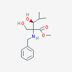Structure of Methyl (2R,3S)-2-Benzylamino-3-hydroxy-2-hydroxymethyl-4-methylpentanoate