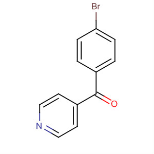 Structure of Methanone, (4-bromophenyl)-4-pyridinyl-