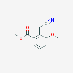 Structure of Methyl 2-(cyanomethyl)-3-methoxybenzoate