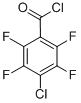 Structure of 4-CHLORO-2,3,5,6-TETRAFLUOROBENZOYL CHLORIDE