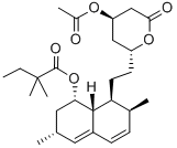 Structure of ACETYLSIMVASTATIN