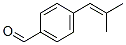 Structure of Benzaldehyde,4-(2-methyl-1-propen-1-yl)-
