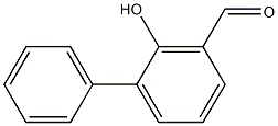 2-Hydroxy-[1,1'-biphenyl]-3-carbaldehyde结构式