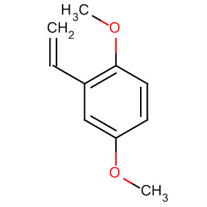Structure of Benzene, 2-ethenyl-1,4-dimethoxy-