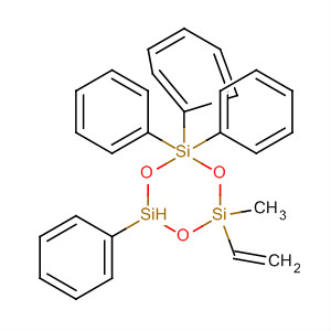 Structure of Cyclotrisiloxane, 2-ethenyl-2-methyl-4,4,6,6-tetraphenyl-