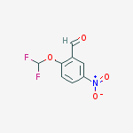 Structure of 2-(Difluoromethoxy)-5-nitrobenzaldehyde