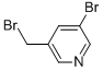 Structure of 3-Bromo-5-(bromomethyl)pyridine