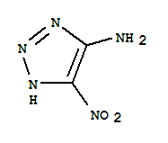 Structure of 1H-1,2,3-Triazol-4-amine,5-nitro-