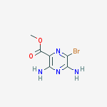 Structure of Methyl 3,5-diaMino-6-broMopyrazine-2-carboxylate
