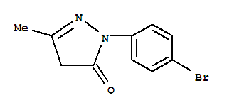 Structure of 2-Bromo-phenyl-3-methyl -1-( 4-bromophenyl ) -3- methyl- 5- pyrazolone