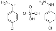 Structure of 4-CHLOROPHENYLHYDRAZINE SULFATE