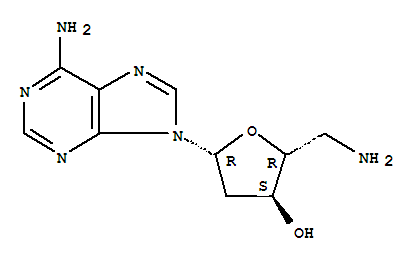 Structure of 5'-amino-2',5'-dideoxyadenosine