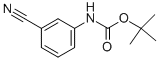 Structure of (3-cyano-phenyl)-carbamic Acid Tert-butyl Ester