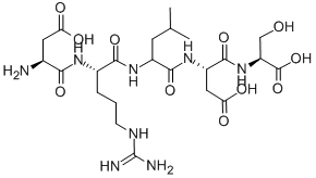 Structure of ASP-ARG-LEU-ASP-SER