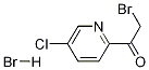 Structure of 2-bromo-1-(5-chloropyridin-2-yl)ethanone hydrobromide
